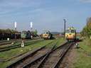 A nap f�nypontja (sz� szerint is, itt a legt�k�letesebb az id�j�r�s) �cinawka �rednia. Helyb�l 3 Sulzer �ll az �llom�son, �s �ppen �rkezik m�g egy g�pmenetben...