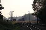 Siemian�wka a hat�r�llom�s, id�ig j�nnek be a feh�roroszok. Sajnos ekkor nem volt semmi mozg�s az �llom�son