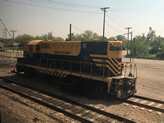 Egy másik öregecske mozdony következik Harlemben. Ez a Harlem Montanában van, a 102-es pedig egy 64 éves EMD GP7-es mozdony
