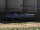 Ironikus, hogy az ton a legnagyobb ksst az egyetlen Amtrak vonat miatt szenvedtk el;a szembl rkez Empire Builder miatt 20 perc ksssel kzeltnk a montanai Havre-ba. Mivel itt van a BNSF depja gy rengeteg a mozdony, de legelszr egy iparvgnyon lv jn, az ADMX 4553-asa mg nincs 60 ves, 1 v hinyzik mg hozz ennek a GP9-esnek