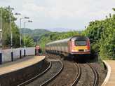 Kirkcaldyba rkezik a VTEC London-Aberdeen expresszjrata