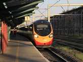 Észak felé tartó Pendolino