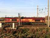 Ránk pedig a DB Cargo 66-osa vár