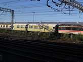A West Midlands Train járatával ugrok át Creweba.A hely maga egy kis falu, de mivel nagy csomópont, ezért a történelem folyamán több javítóműhely is volt itt, melynek eredményeként régi járművek is maradtak itt bőven